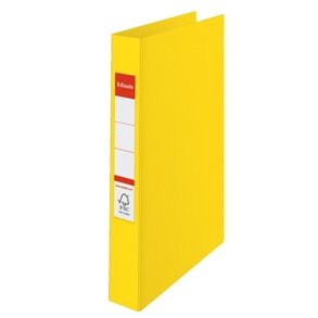 Esselte Vivida ringbinder PP A4 4RR/25mm Yellow - FSC 10 stk