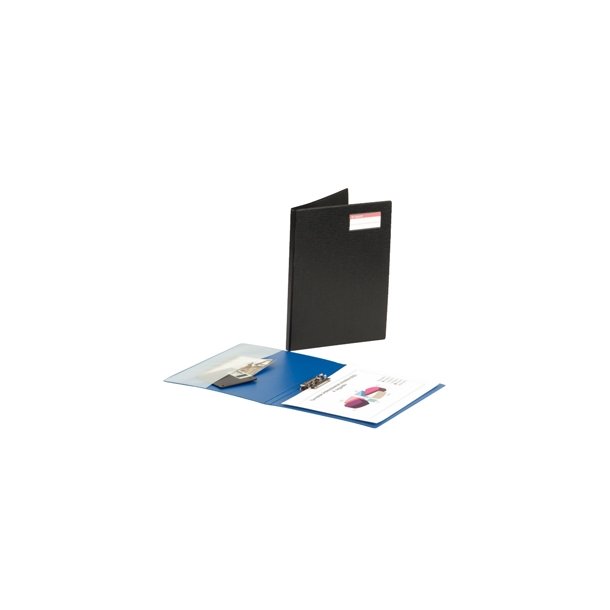 Clip Binder Conference w/frontcover Blue 2 stk