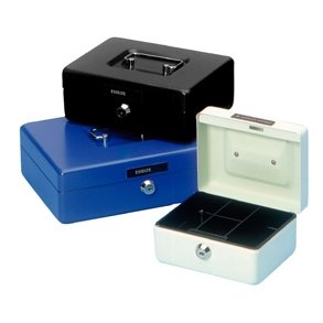 Cash box 200x148x80 Black 1 stk