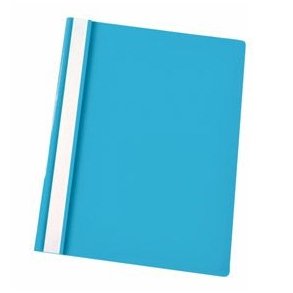 Esselte flat file w/out pock A4 Blue 25 stk