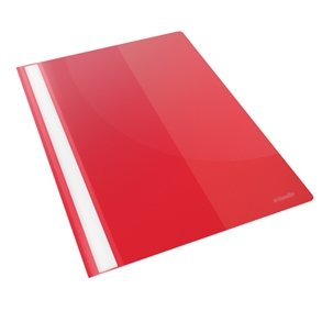 Tilbudsmapper - Esselte m/lomme A4 Rd - 25 stk