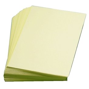 Double sheet A4 without lines 250-pack Yellow 1 stk