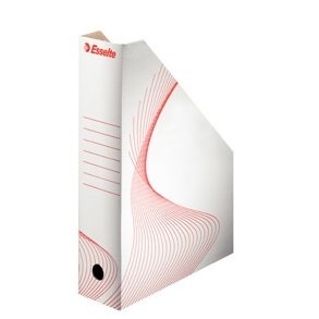 Tidsskriftsamlere - A4 hvid Recycled 25 stk