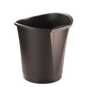 Waste bin Basko 18L Black 3 stk