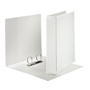 Esselte pan. A4+ 2DR/40mm w/3 pock. Hvid - 10 stk