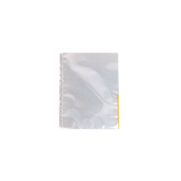 Esselte pocket Coloured Edge yellow glassclea105my A4 100 stk