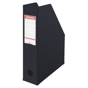 Tidsskriftsamlere - Esselte PVC A4 70mm sort 10 stk