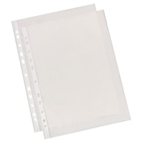 Esselte pocket Standard glass clear 55my A4 100 stk