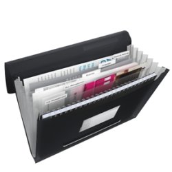 Projekt mapper - Vivida PP Sort - 5 stk