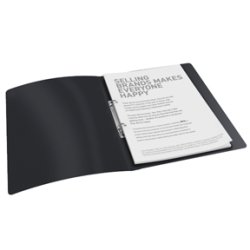Esselte ringbinder Vivida PP 2RR/16 Black 10 stk