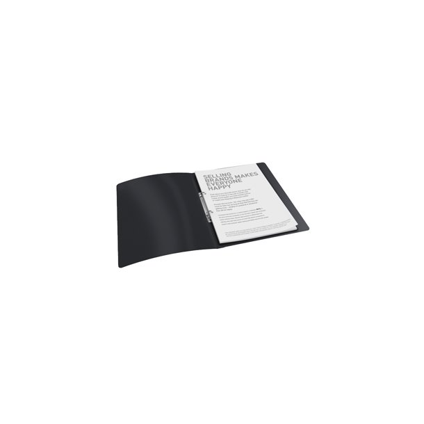 Esselte ringbinder Vivida PP 2RR/16 Black 10 stk