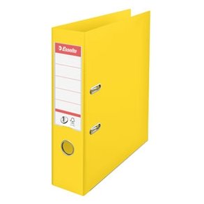 Brevordner - Esselte PP A4/75 gul 10 stk