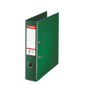 Esselte binder LAF No1 Power PP A4/75mm Green - FSC 10 stk