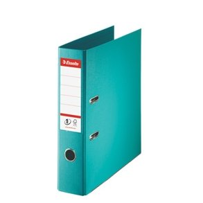 Esselte binder LAF No1 Power PP A4/75mm Turquoise - FSC 10 stk