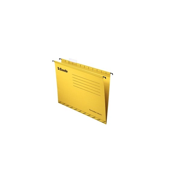 Suspension File Pendaflex standard A4 Yellow Box of 25 stk