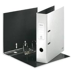 Leitz WOW LAF binder 180 POB A4/80mm Pearl White 10 stk