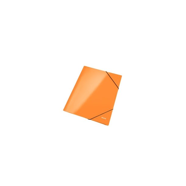 Leitz WOW 3-flap folder A4 Orange 10 stk