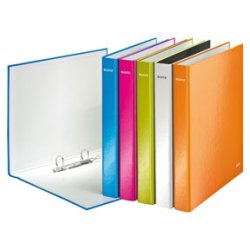 Leitz WOW ringbinder A4+ 2DR/25mm Pink 10 stk