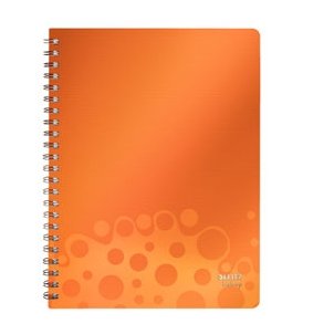 Leitz Bebop notepad A4 Ruled 80sh w/hole Orange 6 stk
