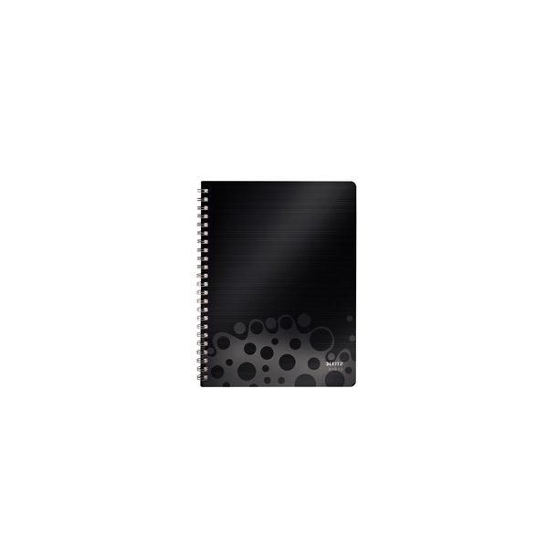 Leitz Bebop notepad A4 Ruled 80sh w/hole Black 6 stk