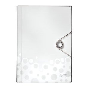 Projekt folder - Leitz Bebop PP hvid - 5 stk