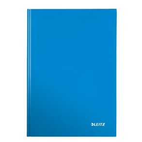 Leitz WOW notepad A4 Ruled 90g/80sh Blue 6 stk