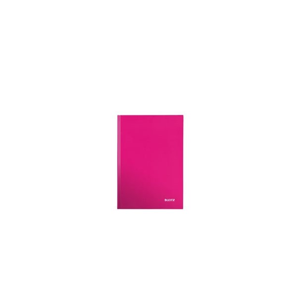 Notesbog - Leitz A5 Ruled 90g/80sh Pink 6 stk