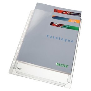 Leitz pocket Expanding clear textured 170my A4 10 stk
