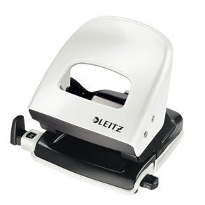 Leitz 5008 hole punch 2h/30 sheets Pearl White - Blister 1 stk