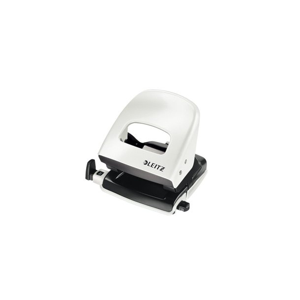 Leitz 5008 hole punch 2h/30 sheets Pearl White - Blister 1 stk