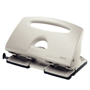Leitz 5132 hole punch 4h/40 sheets Grey 1 stk
