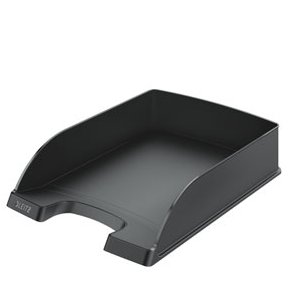 Brevbakker - Leitz Plus sort 10 stk