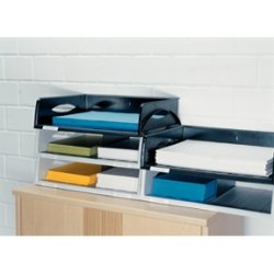 Brevbakker - Leitz Sorty jumbo Sort 6 stk