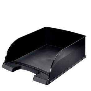 Brevbakker - Leitz Plus jumbo Sort 4 stk