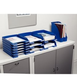 Brevbakker - Leitz Plus jumbo Sort 4 stk