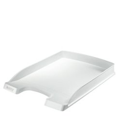 Brevbakker - Leitz Plus slim hvid 10 stk