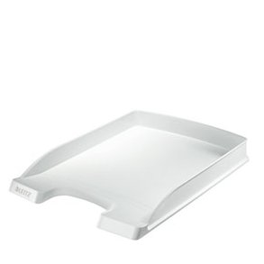 Brevbakker - Leitz Plus slim hvid 10 stk