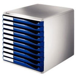 Leitz Form set 10 drawers A4 Blue 1 stk