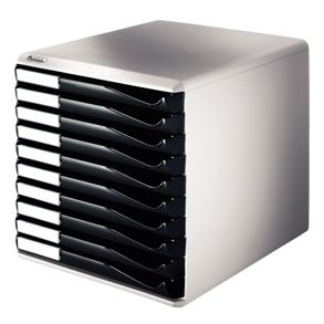 Leitz Form set 10 drawers A4 Black 1 stk