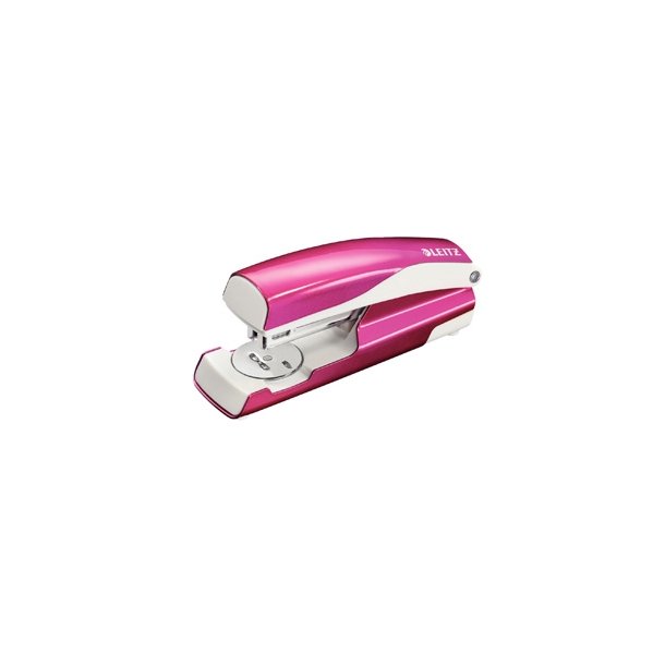 Leitz 5502 stapler 30 sheets Pink Metal - blister 1 stk