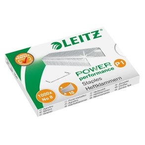 Leitz staples No 8 20 pakker