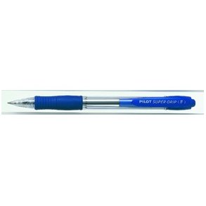 Kuglepenne - Pilot BPGP-10R-F Super Grip 0,7 blue 12 stk