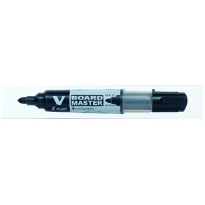 Pilot WB Marker BG V Board Master bullet/medium black 10 stk