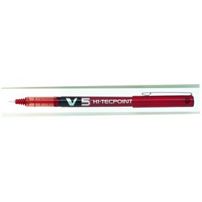 Pilot BX-V5 Liquid Ink Rollerball Hi-Tec V5 0,5 r�d 12 stk