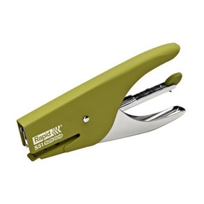 Rapid plier S51 15 sheets Soft Grip Olive Green 1 stk