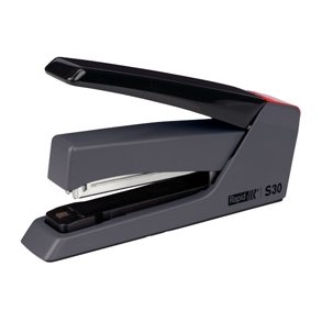 Stapler S30 Super flath clinch 30 sheets Black 1 stk