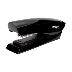 Stapler Eco Super flath clinch Halfstrip Black 1 stk