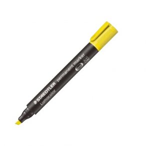 Marker Staedtler gul 350-1, skr spids - 10 stk