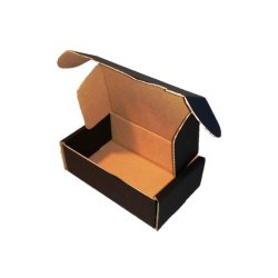 Sorte postsker - 305 x 222 x 132 mm 25 stk