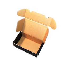 Sorte postsker - 305 x 222 x 132 mm 25 stk